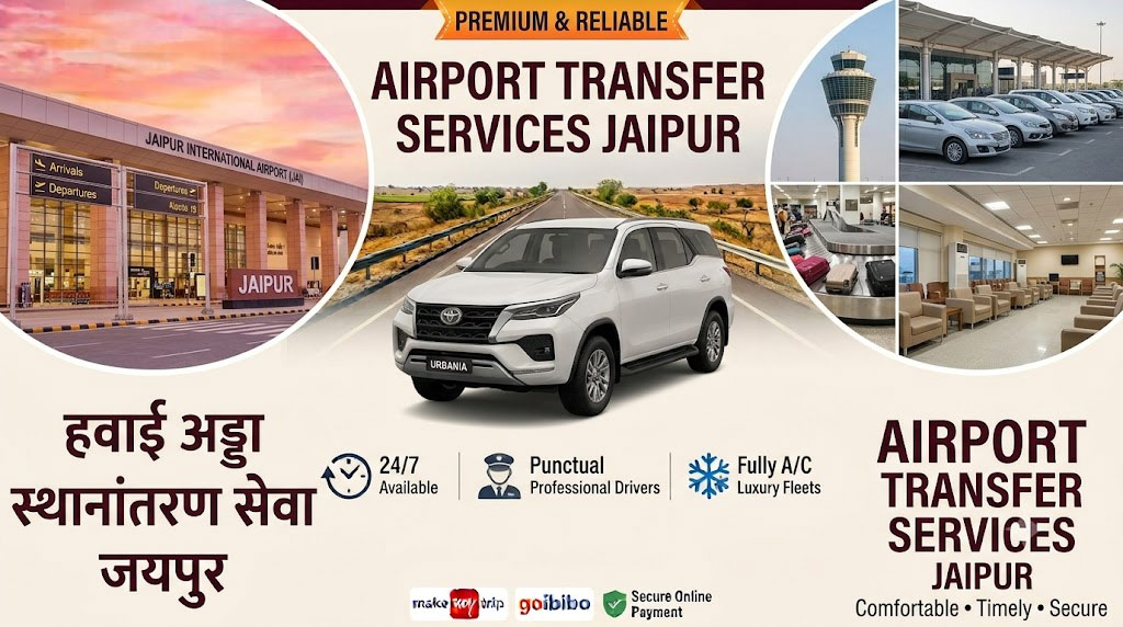 Airport Transfer Services in Jaipur | Jaipur Airport Taxi & Private Car