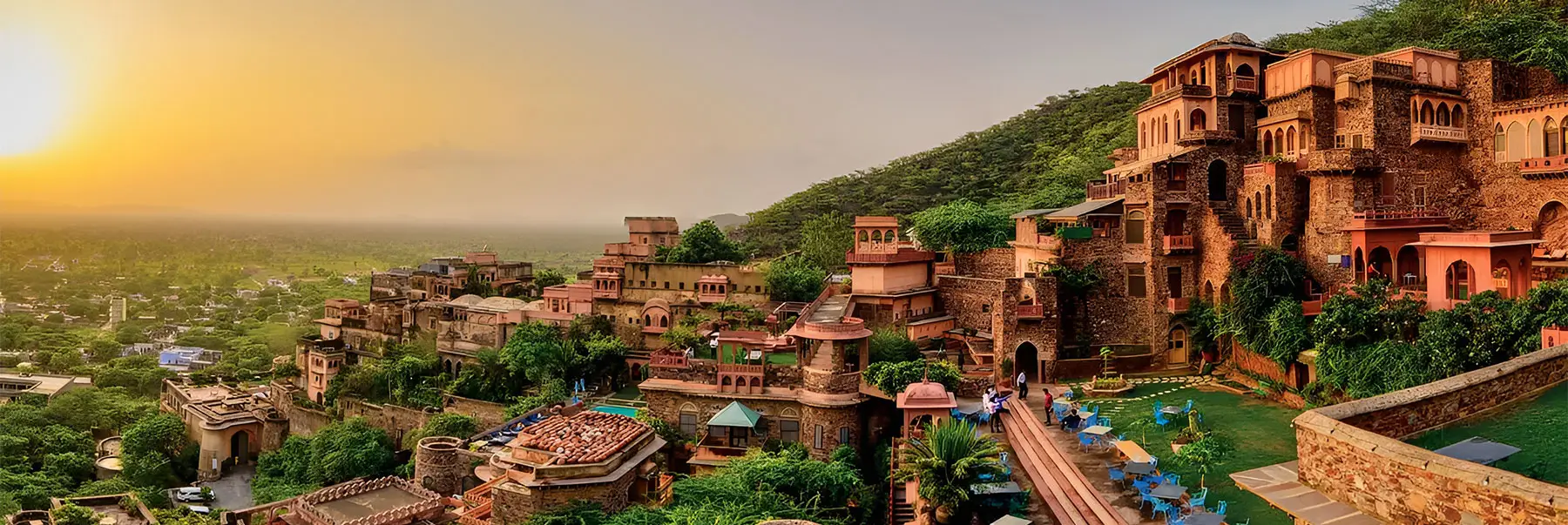 Jaipur Samode Neemrana Heritage Tour